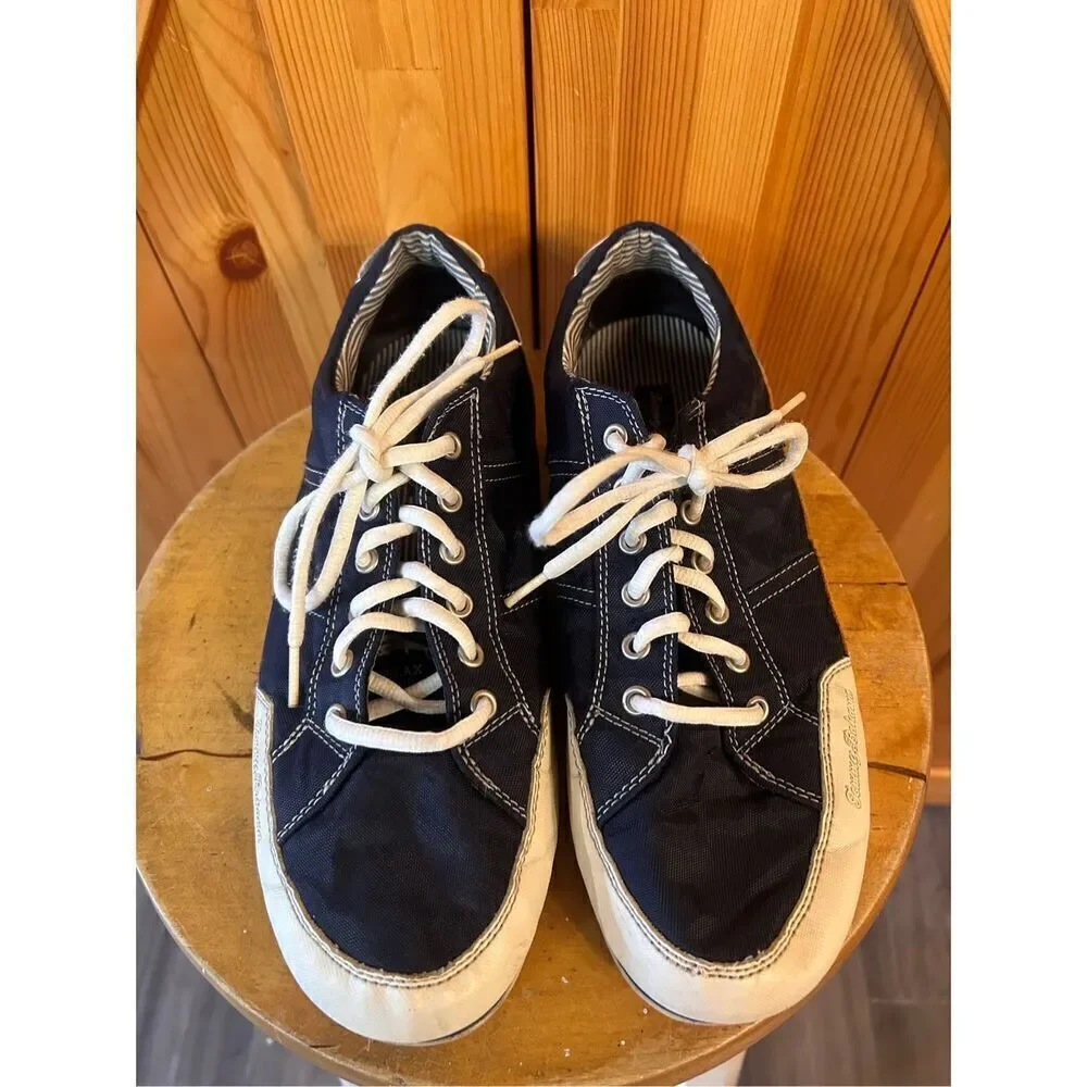 Tommy Bahama Relax Harbor Island Casual Sneakers Blue Mens US Size 10 Read